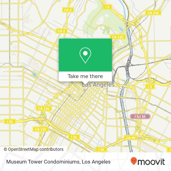 Museum Tower Condominiums map