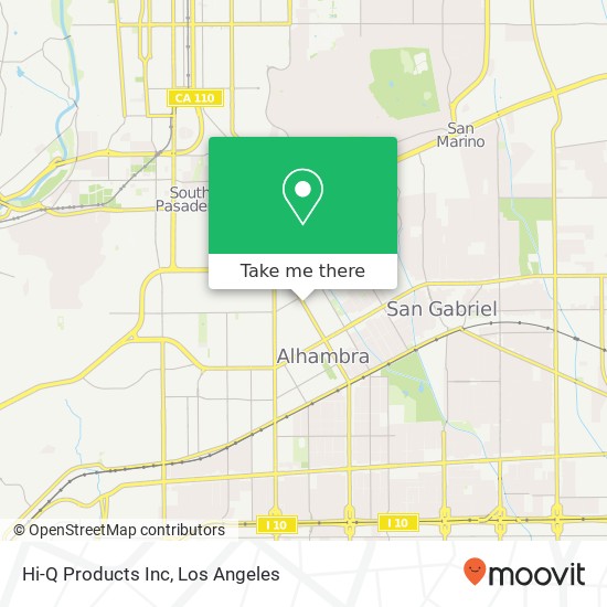 Hi-Q Products Inc map