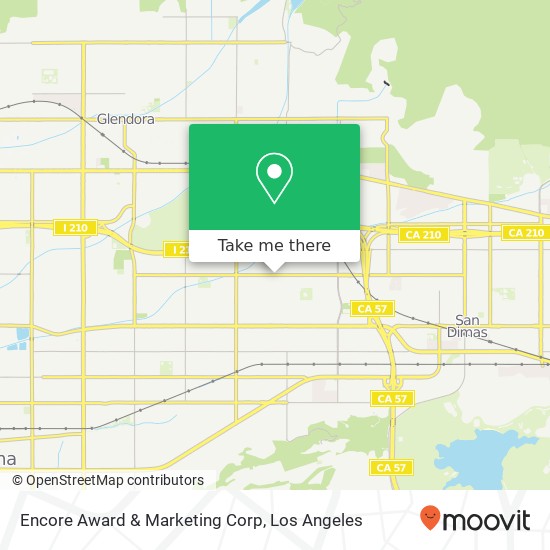 Encore Award & Marketing Corp map