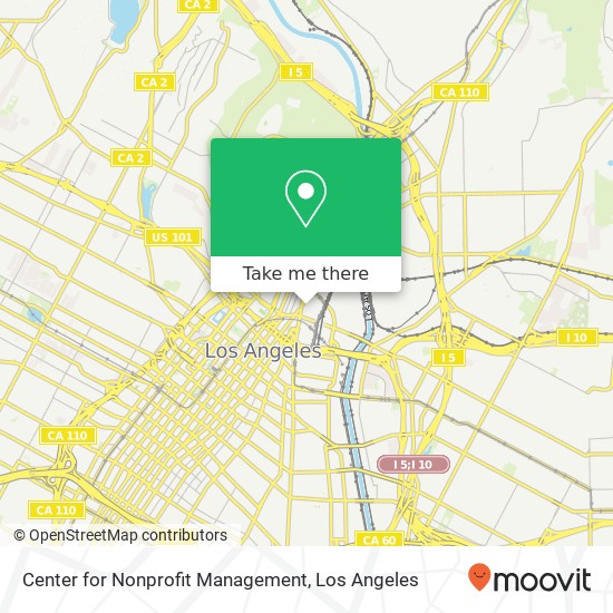 Center for Nonprofit Management map