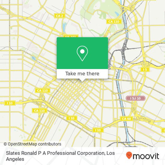 Mapa de Slates Ronald P A Professional Corporation