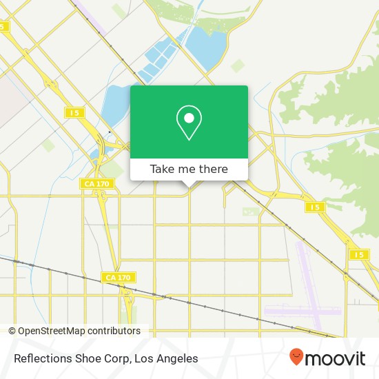 Mapa de Reflections Shoe Corp