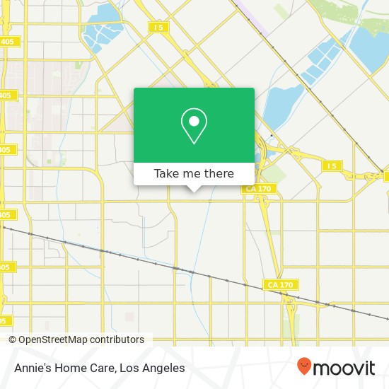 Annie's Home Care map