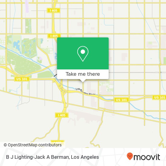 Mapa de B J Lighting-Jack A Berman