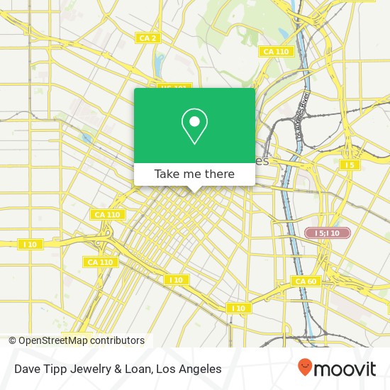 Dave Tipp Jewelry & Loan map