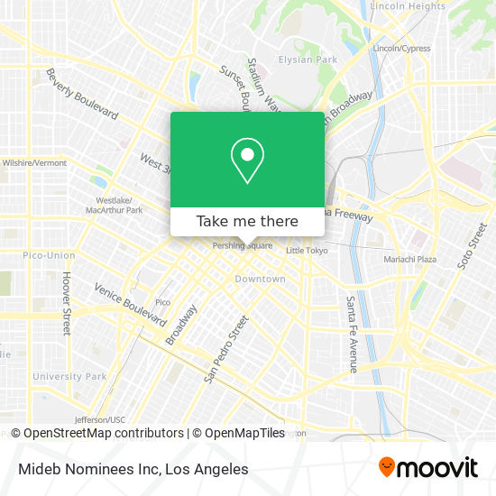 Mideb Nominees Inc map