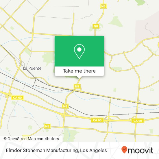 Elmdor Stoneman Manufacturing map