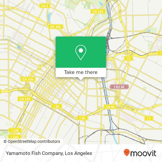 Mapa de Yamamoto Fish Company