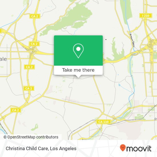 Mapa de Christina Child Care