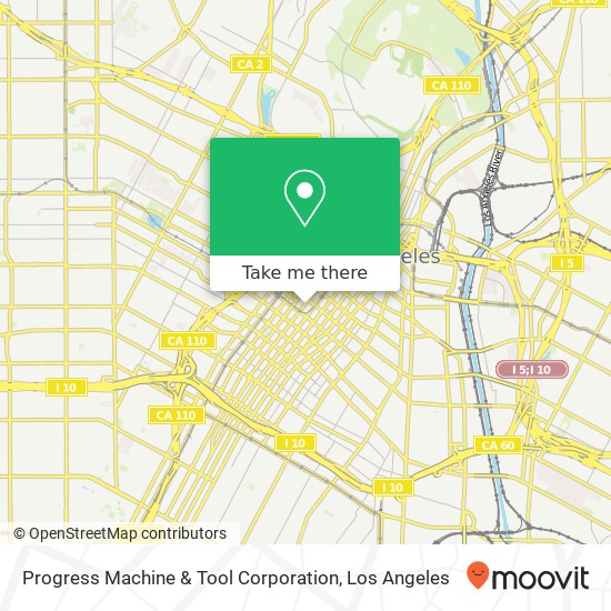 Progress Machine & Tool Corporation map