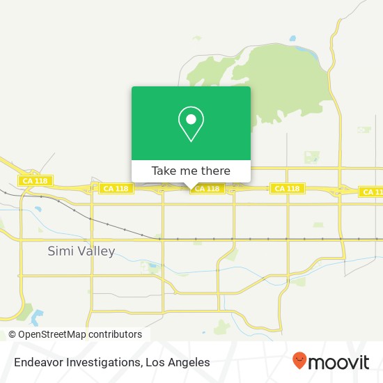 Endeavor Investigations map