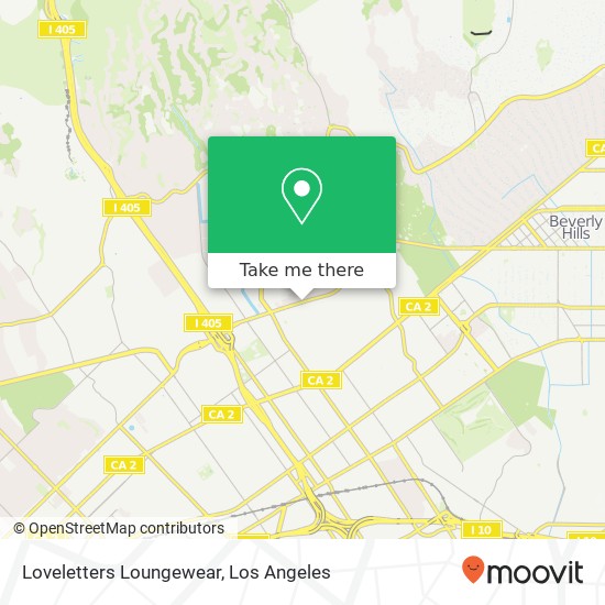 Loveletters Loungewear map