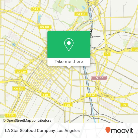 LA Star Seafood Company map