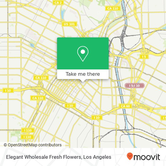 Elegant Wholesale Fresh Flowers map