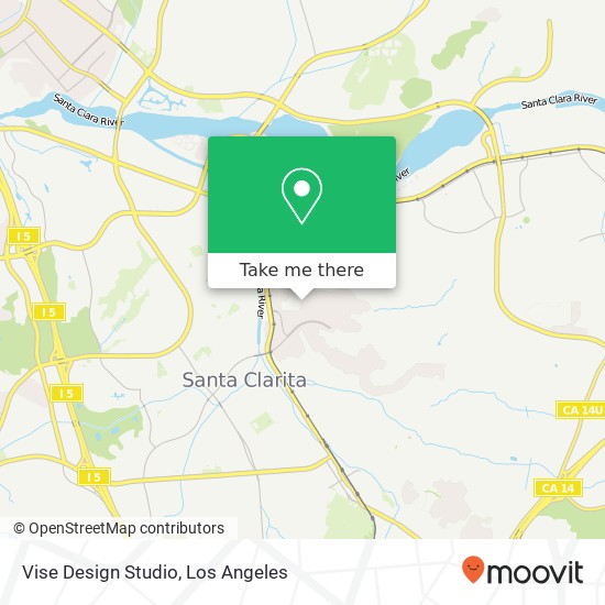 Vise Design Studio map