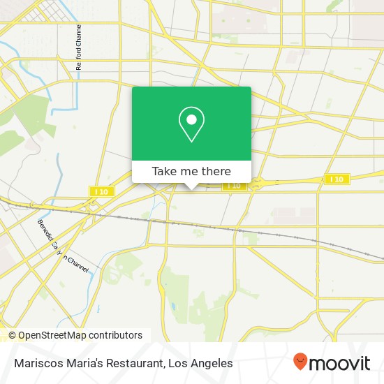 Mapa de Mariscos Maria's Restaurant