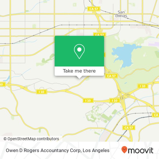 Mapa de Owen D Rogers Accountancy Corp