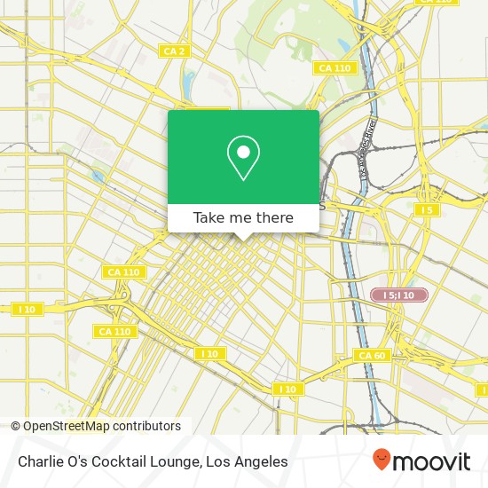 Charlie O's Cocktail Lounge map