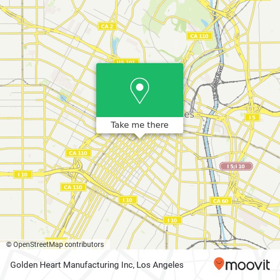 Mapa de Golden Heart Manufacturing Inc