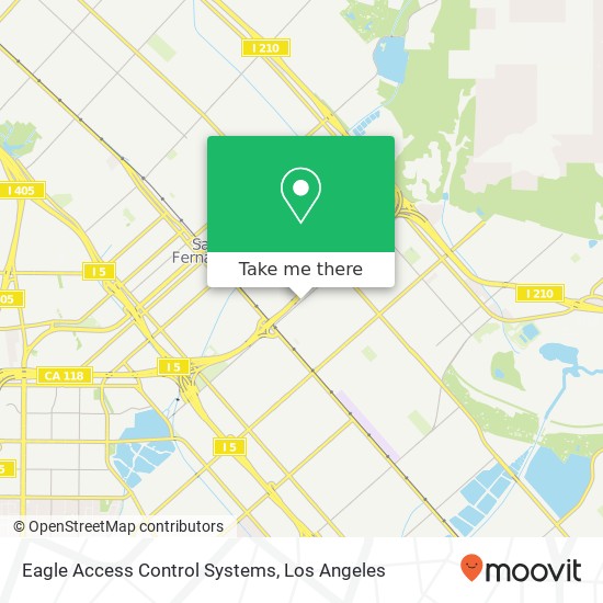 Mapa de Eagle Access Control Systems