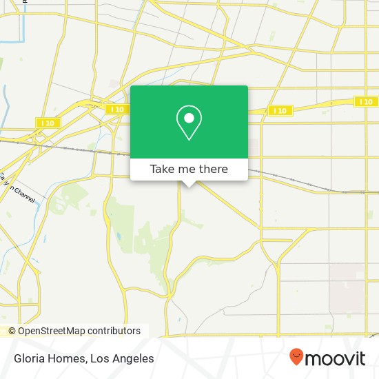 Gloria Homes map