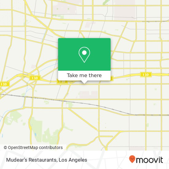Mapa de Mudear's Restaurants