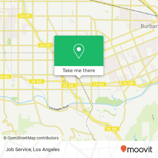 Job Service map