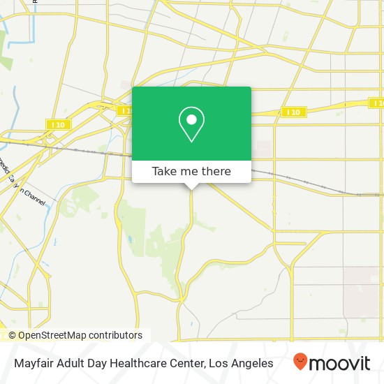 Mayfair Adult Day Healthcare Center map