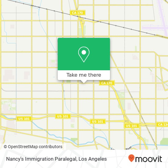 Nancy's Immigration Paralegal map