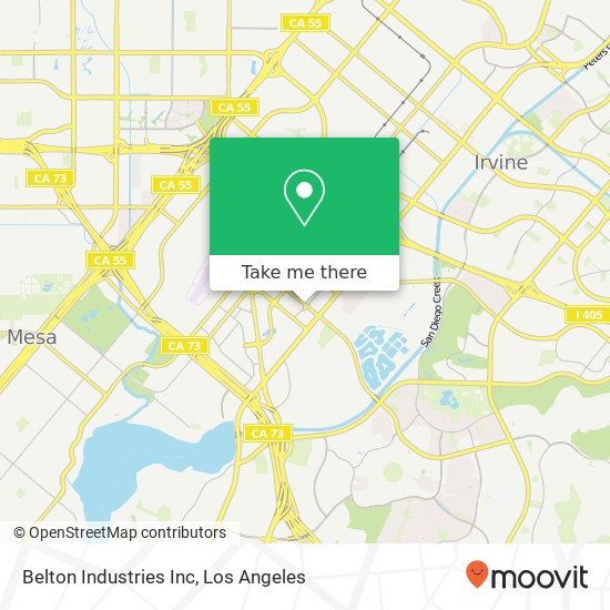 Mapa de Belton Industries Inc