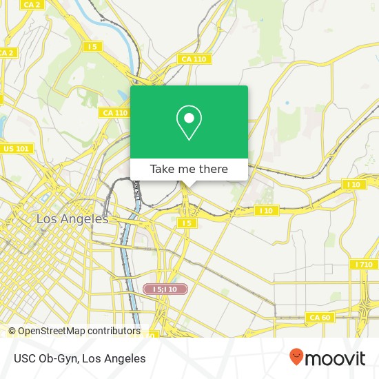 USC Ob-Gyn map