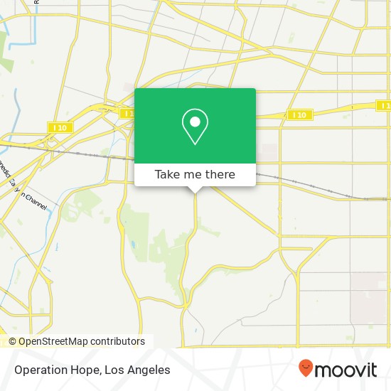 Operation Hope map