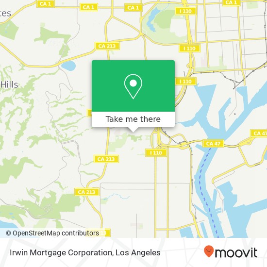 Mapa de Irwin Mortgage Corporation