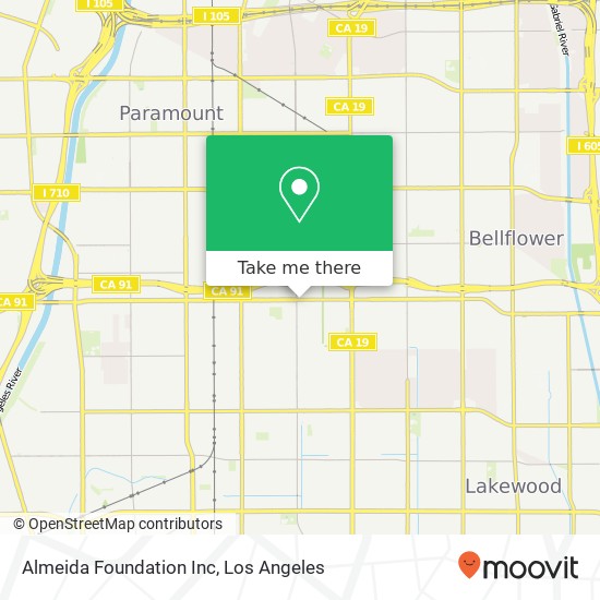Almeida Foundation Inc map