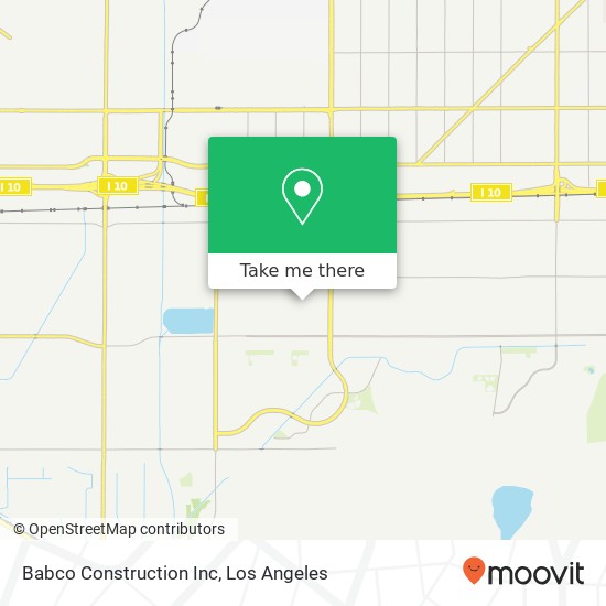 Mapa de Babco Construction Inc