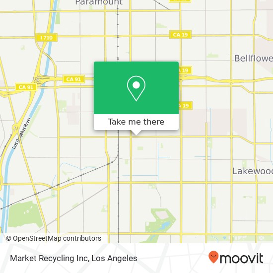 Mapa de Market Recycling Inc