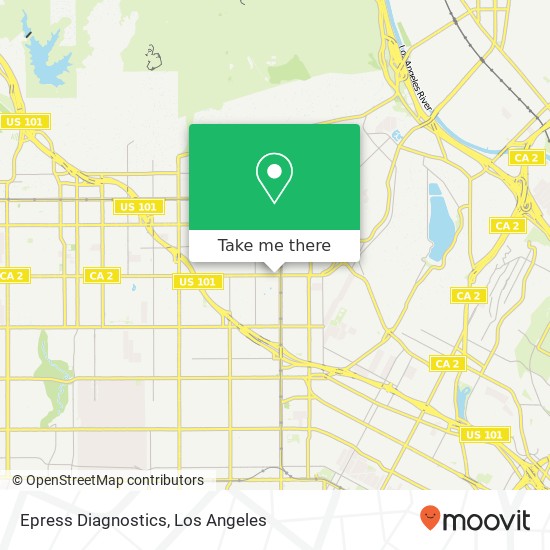 Epress Diagnostics map