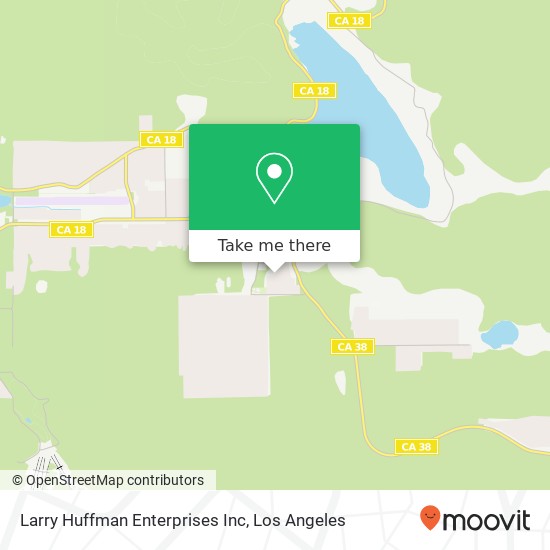 Larry Huffman Enterprises Inc map