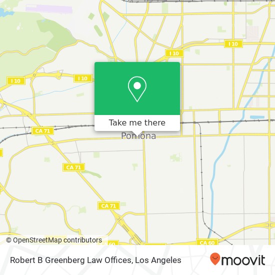 Robert B Greenberg Law Offices map