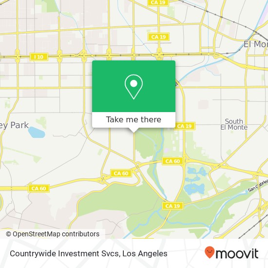 Countrywide Investment Svcs map