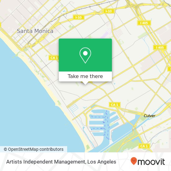 Mapa de Artists Independent Management