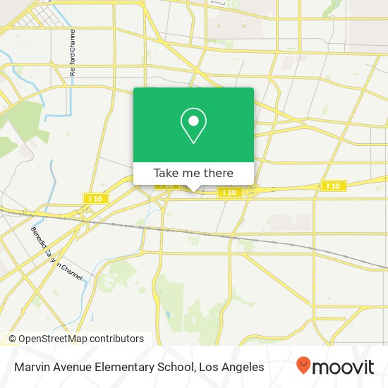 Marvin Avenue Elementary School map