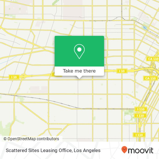 Scattered Sites Leasing Office map