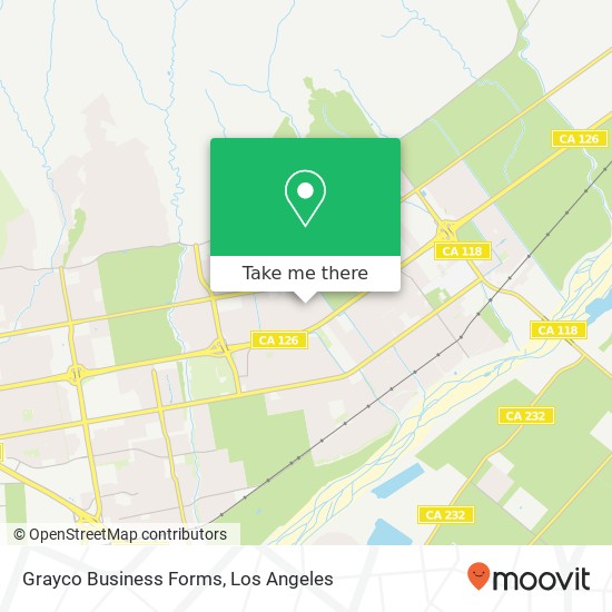 Mapa de Grayco Business Forms