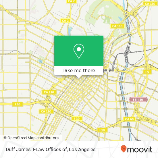 Mapa de Duff James T-Law Offices of