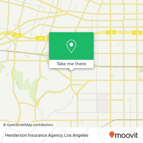 Henderson Insurance Agency map