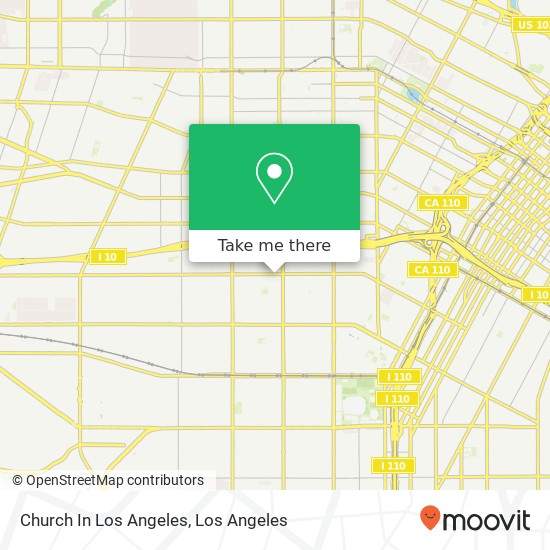 Mapa de Church In Los Angeles