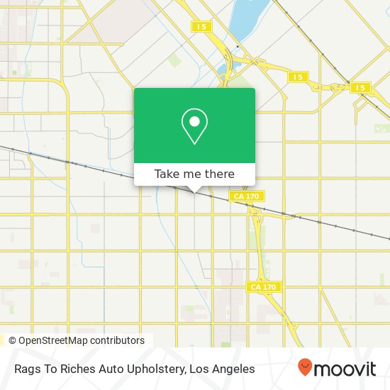 Rags To Riches Auto Upholstery map