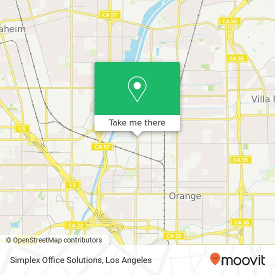 Simplex Office Solutions map