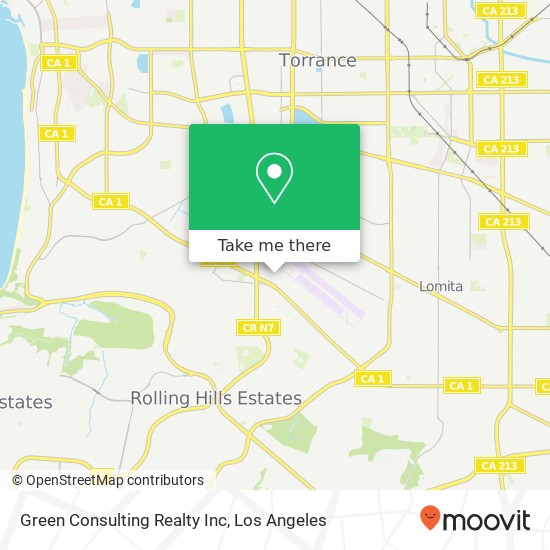 Green Consulting Realty Inc map